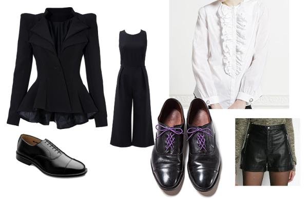 Women Wear Men's Shoes